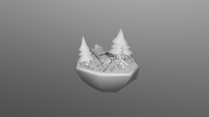 Island 3 3D Model