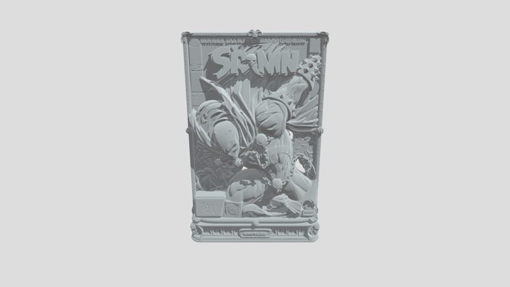 Spawn #308: The Relief Edition 3D Model