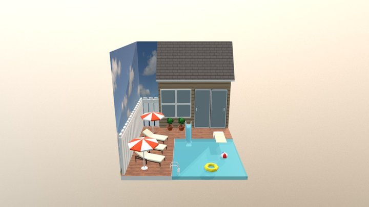 3D Room 3D Model