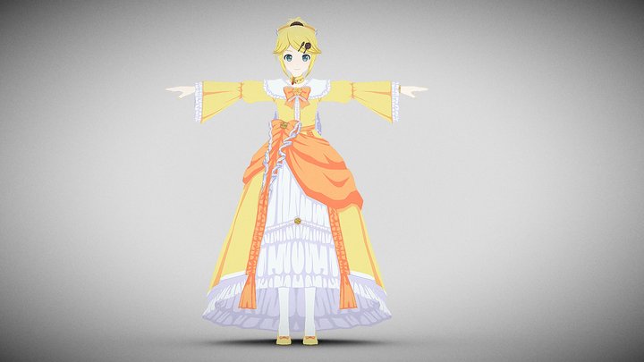 The Arrogant Princess Rin – Modello 3D gratuito STL