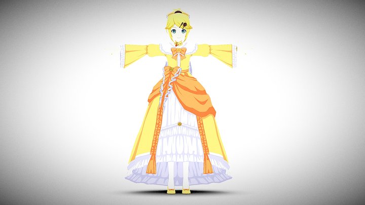 The Arrogant Princess Rin – Free 3D Model STL