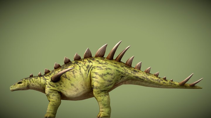 JW: PO Huayangosaurus – Free 3D Model STL