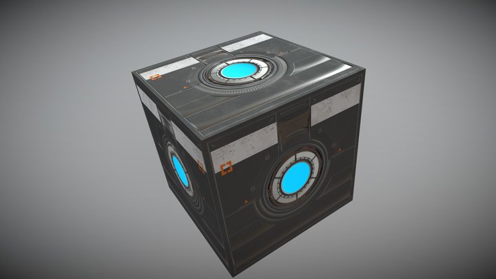 Cube 3D Model