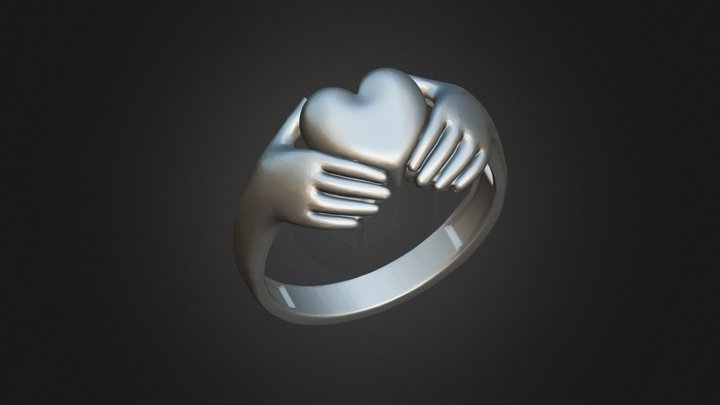 Hand Ring 3D Model