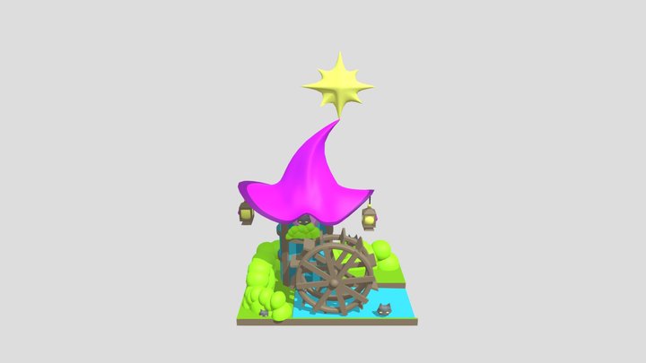 water turbine 3D Model