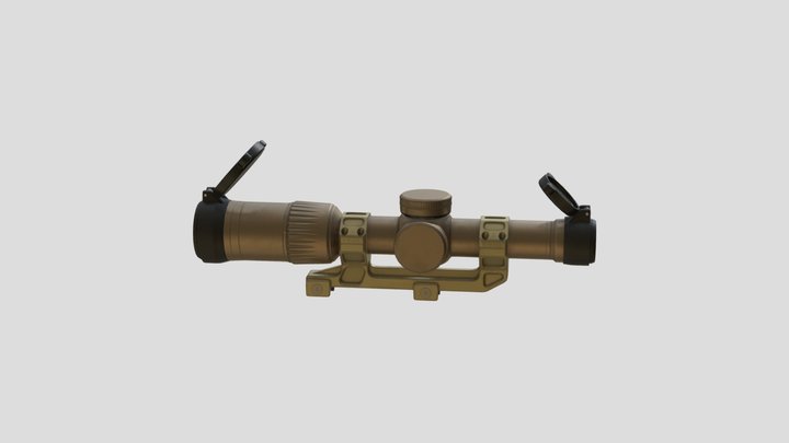 Razor HD G2 1-6X24 Scope 3D Model