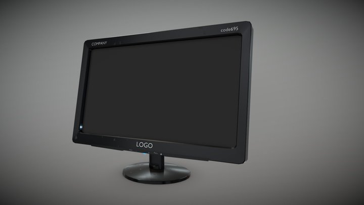 Monitor 3D Model