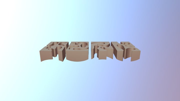 Multinatino - Organizador de pared 3D Model