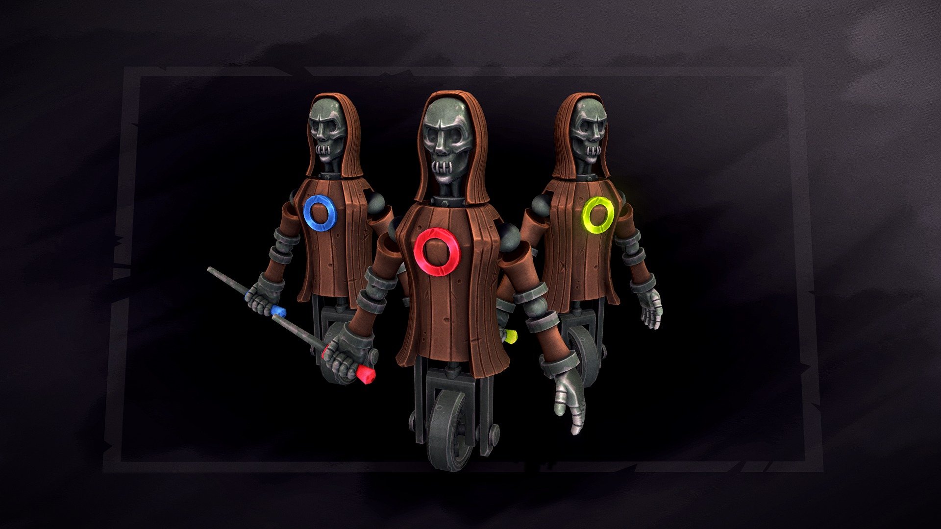Death Eater Dummies - 3D model by Jhonny.art [547c903] - Sketchfab