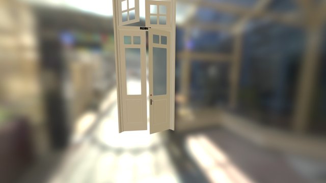 3035234234_Door_Room242_final 3D Model