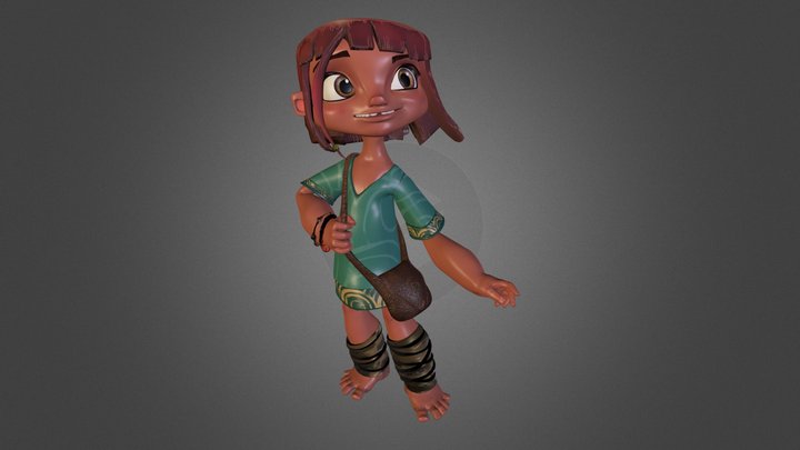 RITUEL - Young Tia by Maeva GRUAZ 3D Model