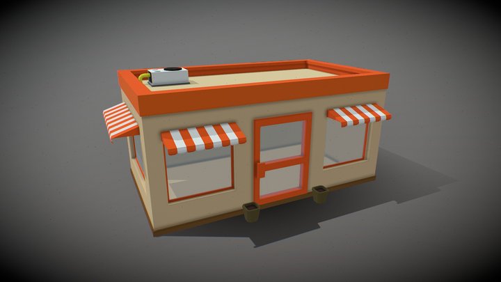 Casa Arancione 3D Model
