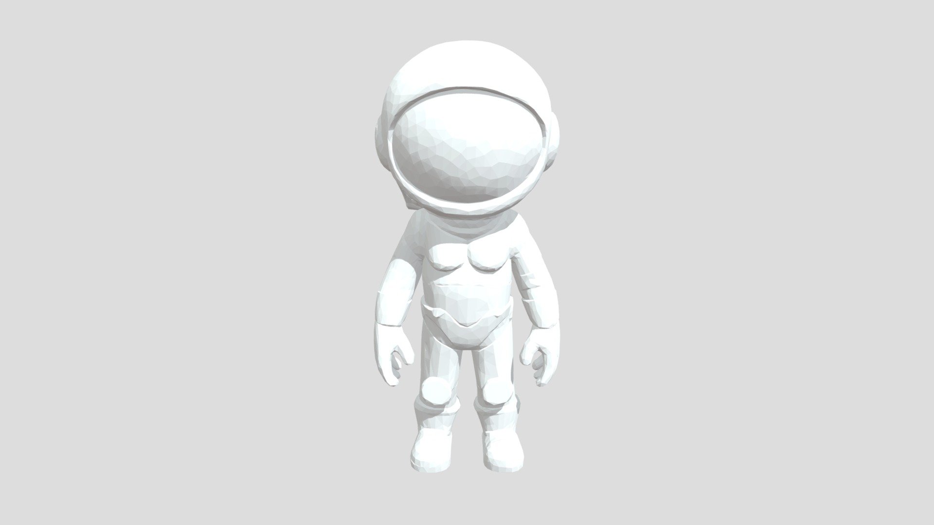 Astronaut - Download Free 3D model by travelmanalone [547d942] - Sketchfab