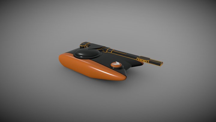 Tron Tank 3D Model
