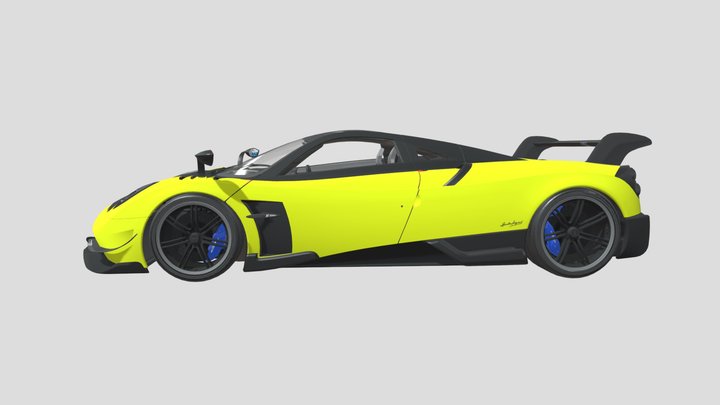 Pagani Huayra BC 3D Model
