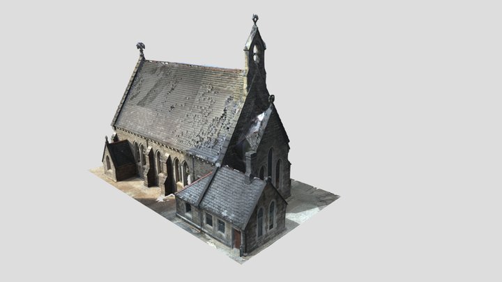 Grangegorman Church 3D Model