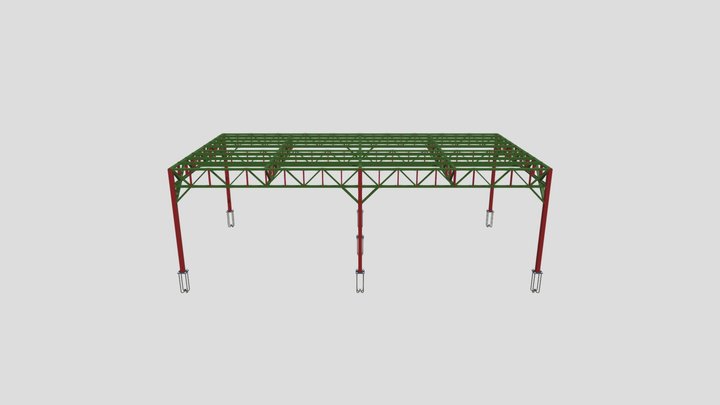 MEZANINO ALVARO 3D Model