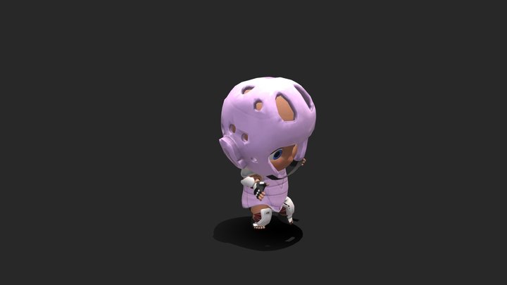 SPARK_AR_File_dance_baby_3 3D Model