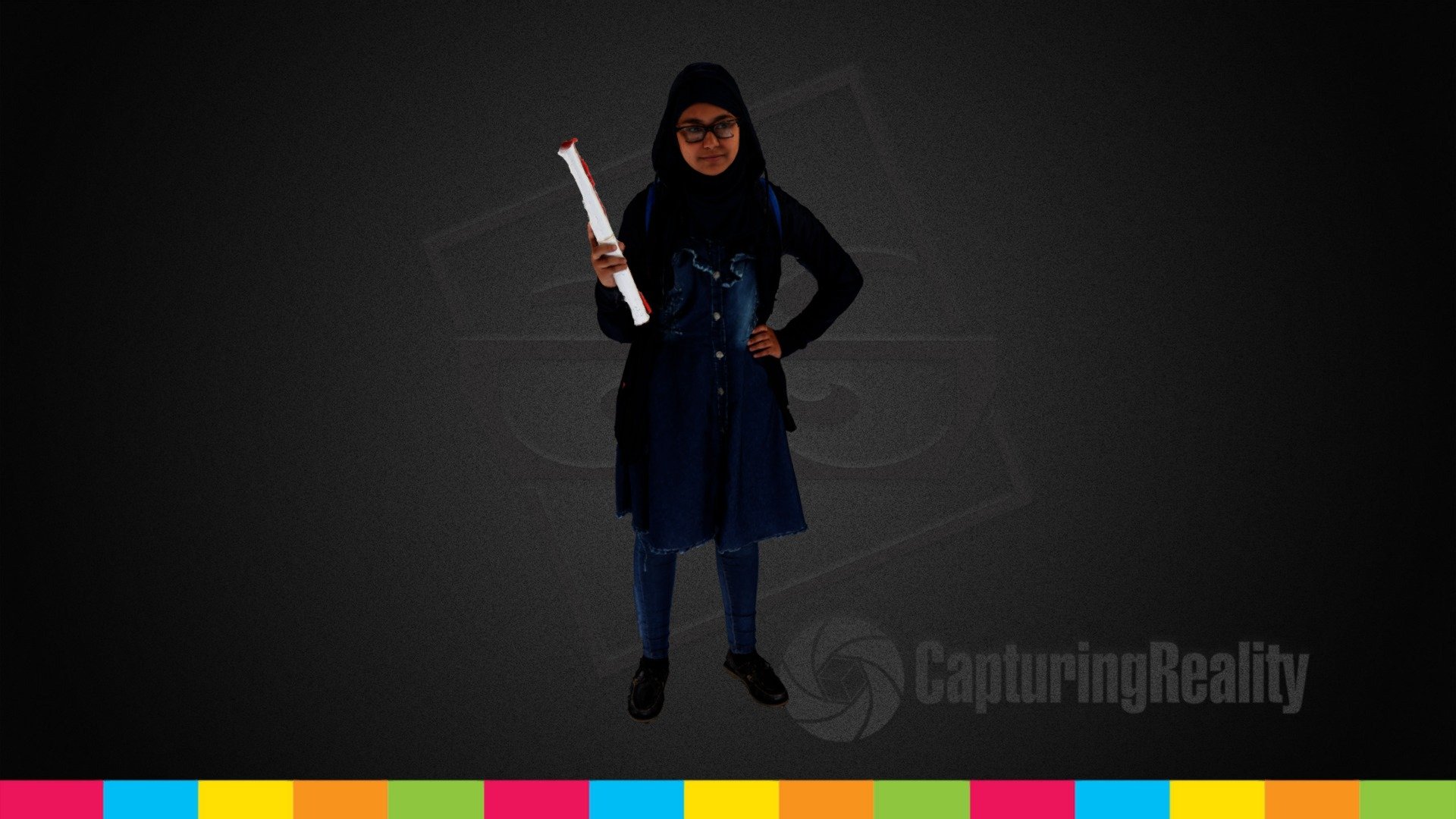 Mariam's Fun Pose - The Big Bang Fair