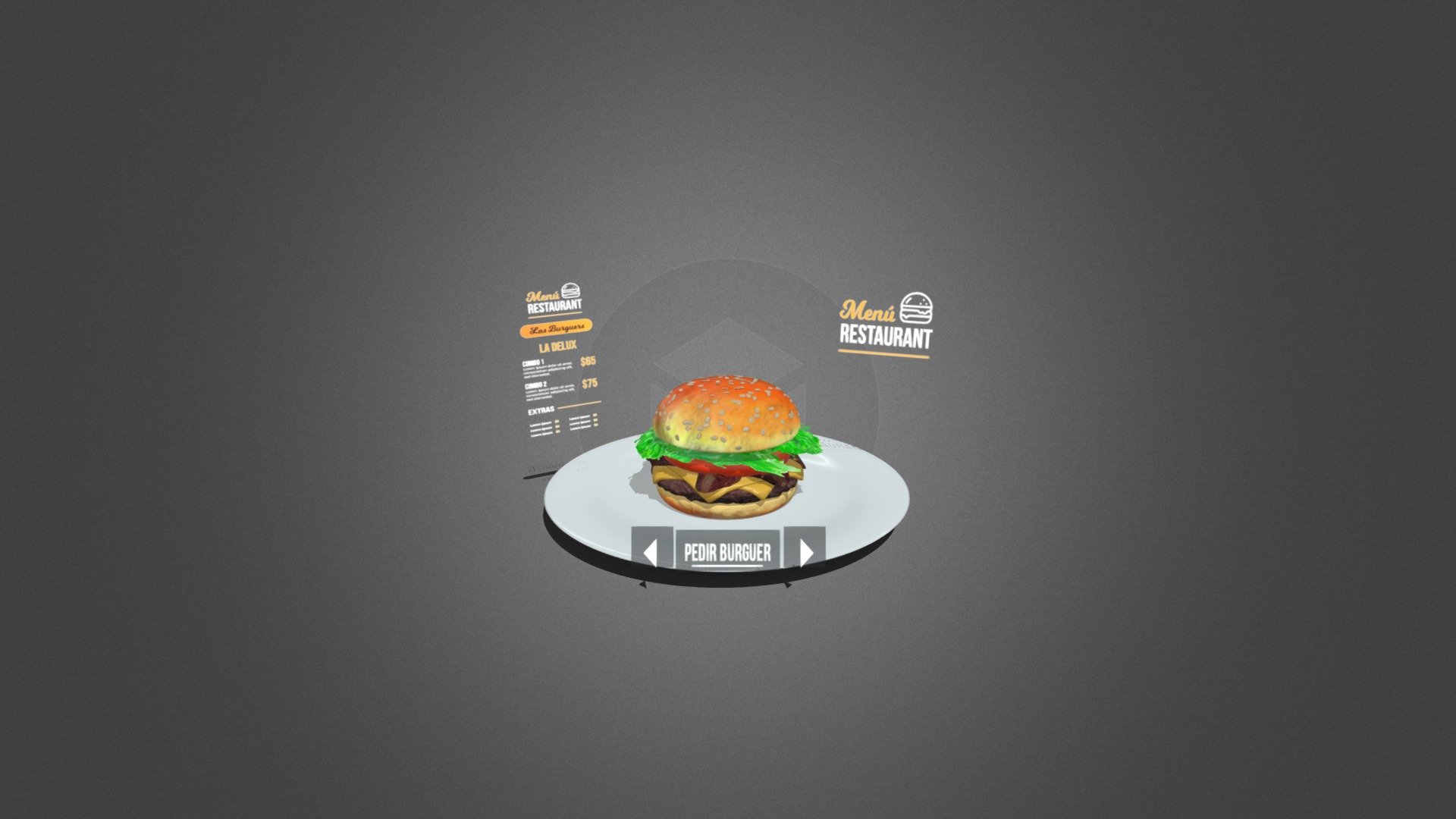 hamburguesa delux baked
