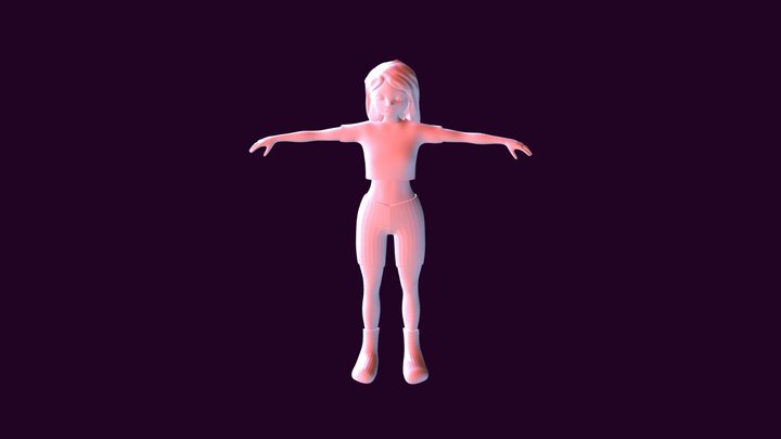 GIRL BODY 3D Model