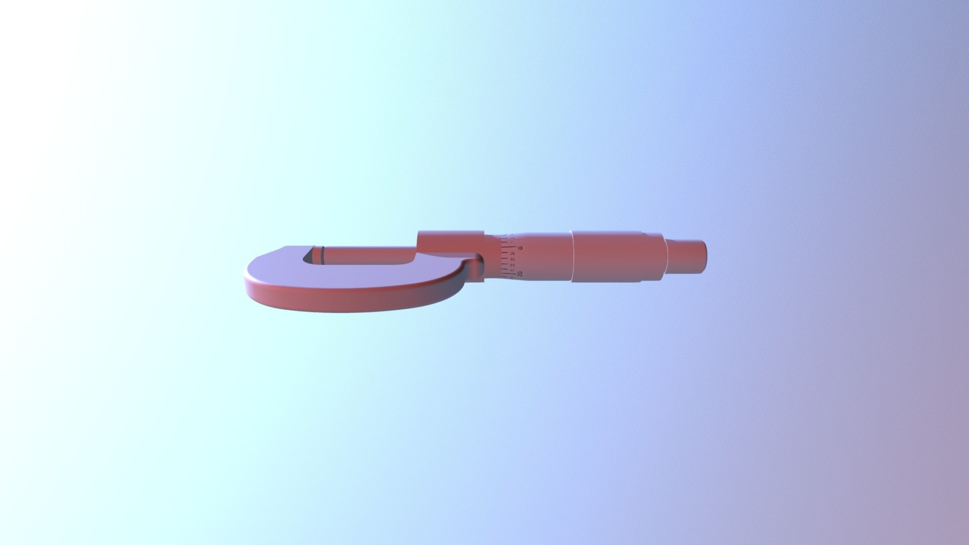 Inch-micrometer-assembly