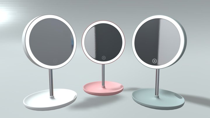 vanity mirror 3D Model