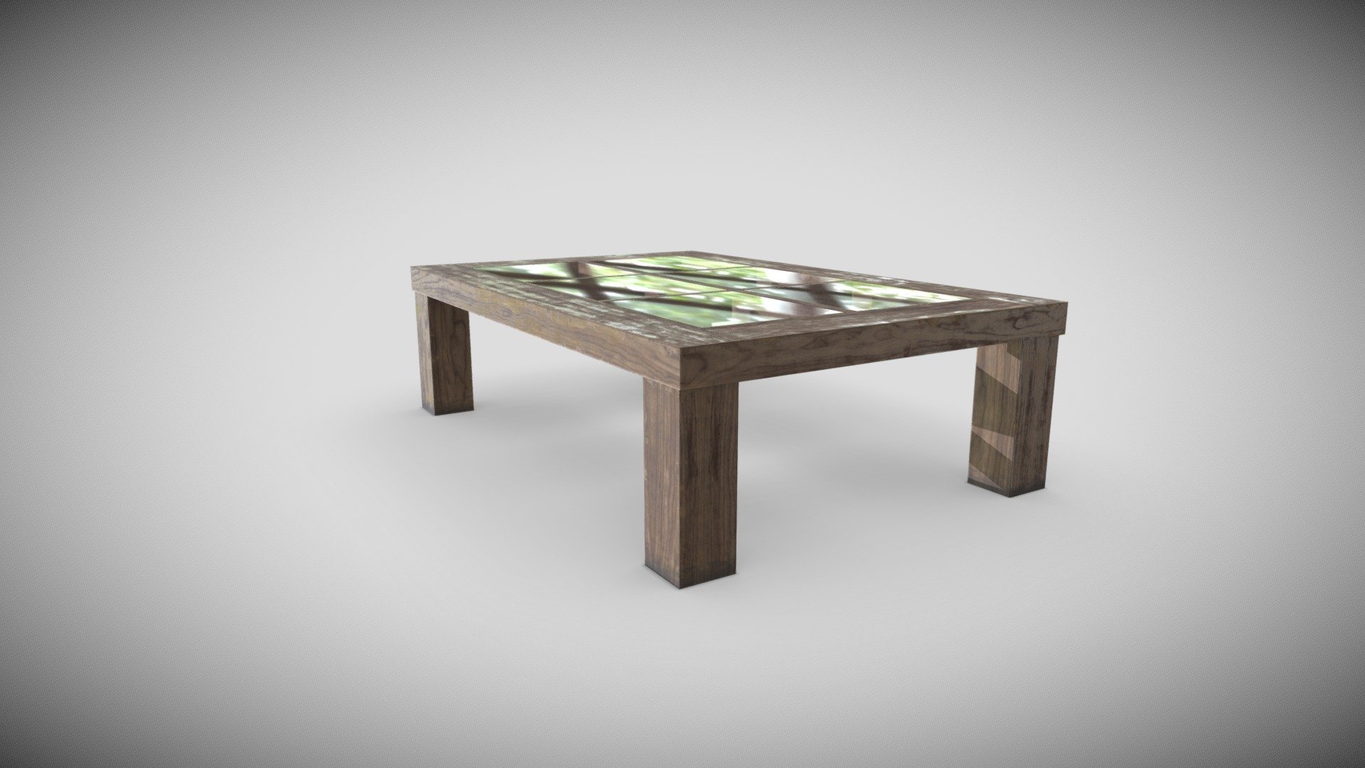 Table with Glass