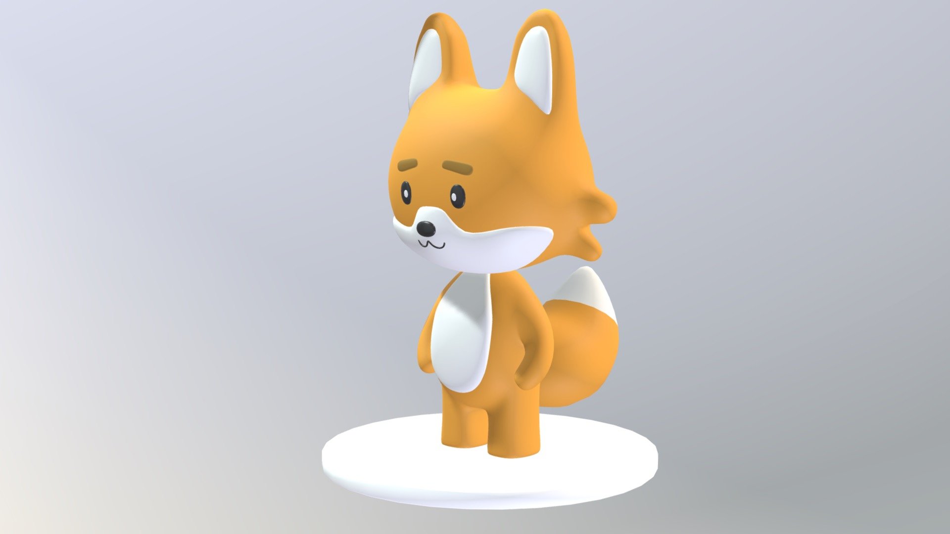 fox - 3D model by svetlana_pan [5482c4c] - Sketchfab