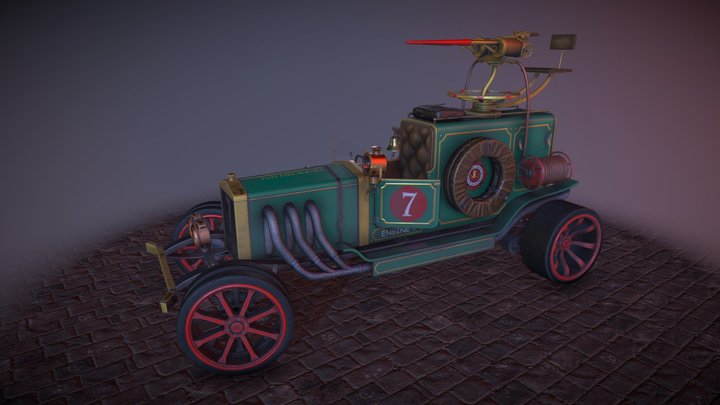 Fire engine 3D Model
