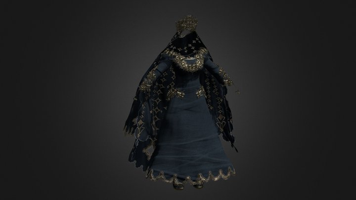 Regal Vestment 3D Model