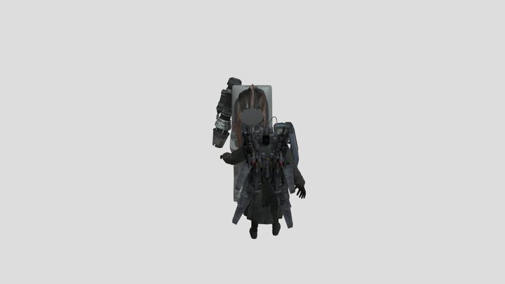 fake g man 3D Model