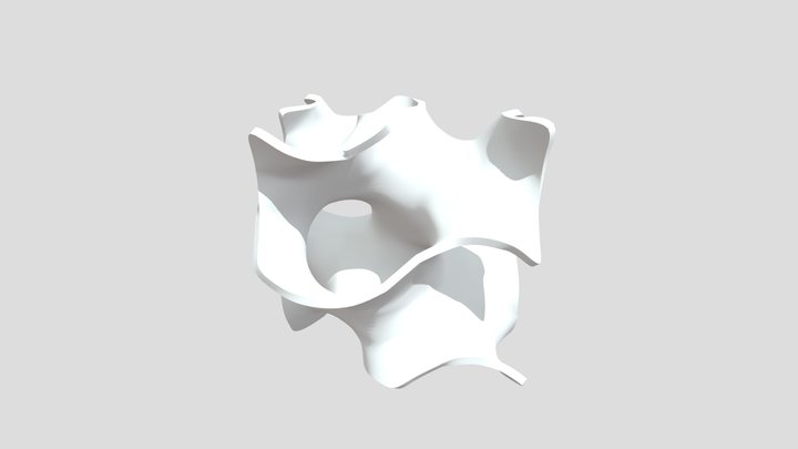 Gyroid 3D Model