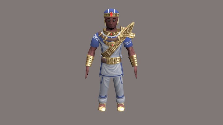 [Student Work) Chara design 3D 3D Model