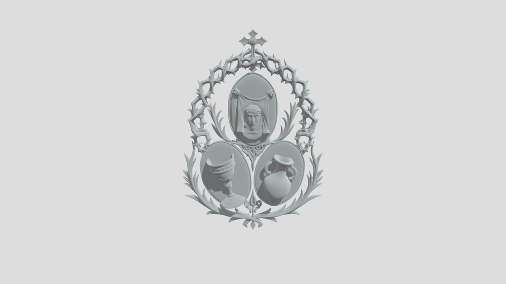 Christ Chalice and Pitcher Medallions