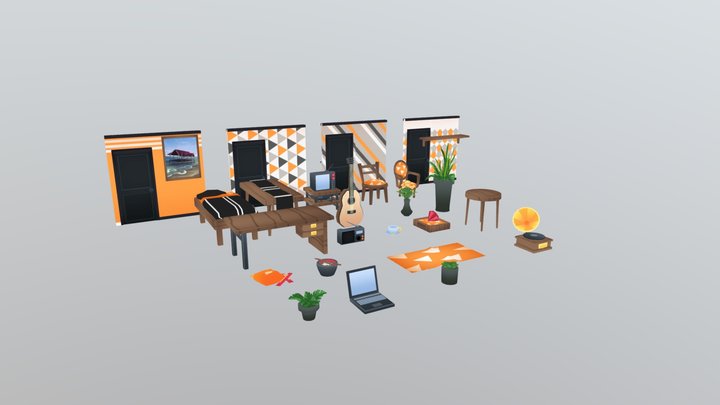Furniture 3D Model