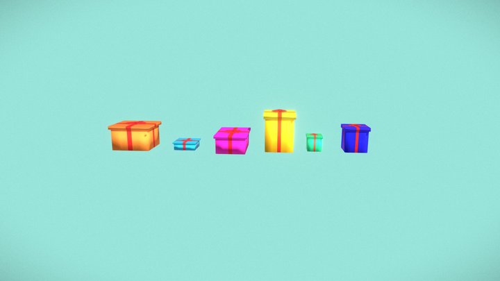 Gifts 3D Model