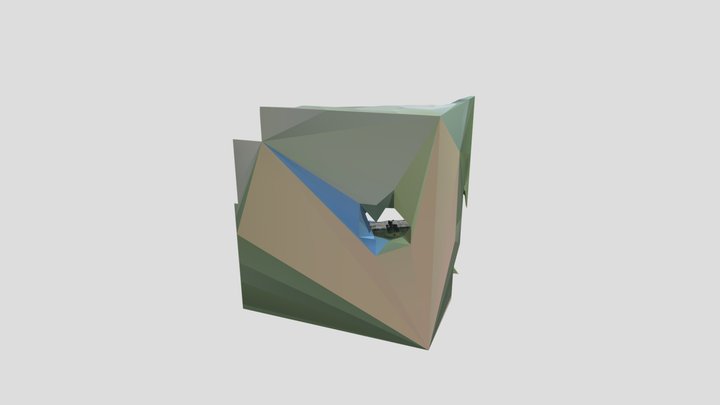 Spiritual Water Basin – Chellah, Rabat 3D Model
