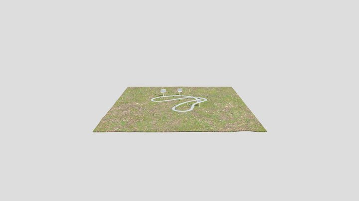 Race Track Final 3D Model