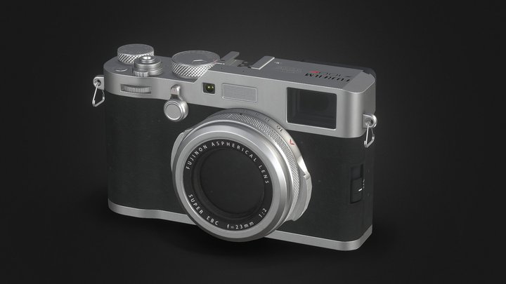 Fujifilm X100F 3D Model