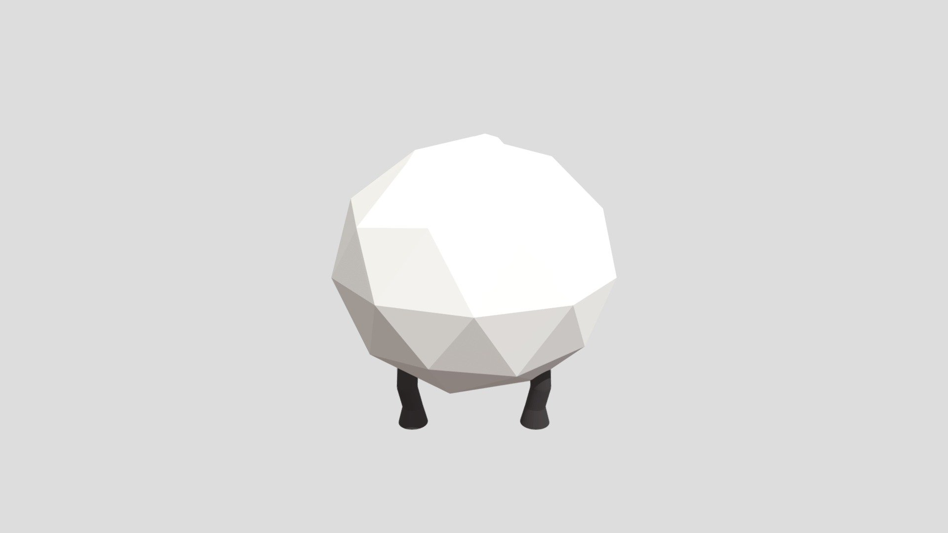 Low Poly Lamb