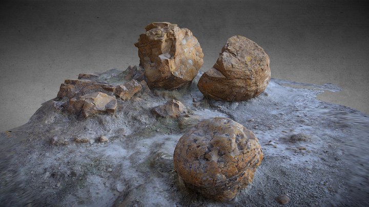 2015 Red Rock Coulee, Alberta, Canada 3D Model