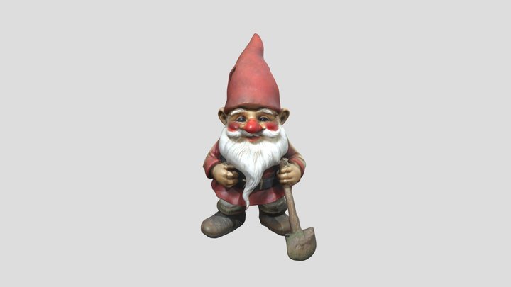 garden gnome – Modello 3D gratuito STL