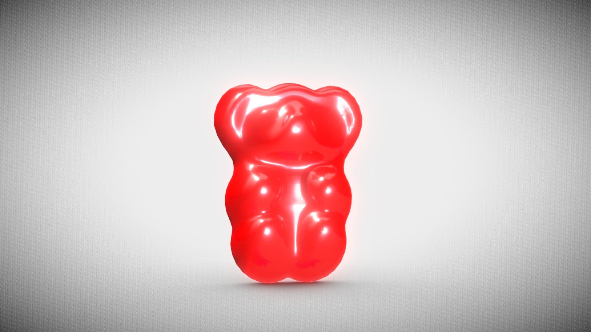 Bear gummy - 3D model by MD.Jobair Hossain (@samrat33k) [548c625 ...