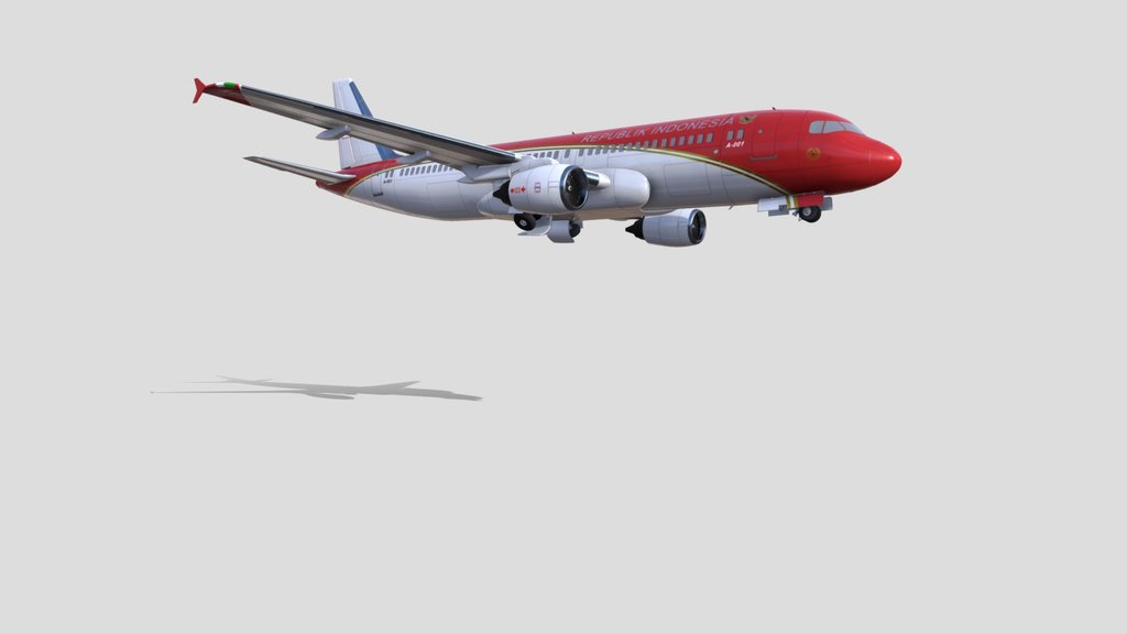 AIRBUS A320 (Indonesian Presidential Livery)