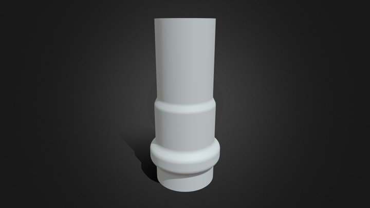 PVC BASINÇLI TEMİZ SU BORUSU 3D Model