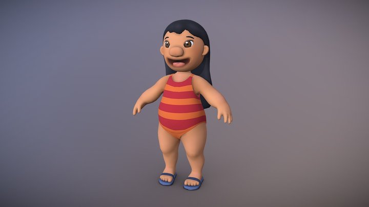 Lilo 3D Model