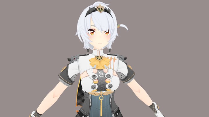 ZZZ - Solder 0 (Anby, Skin) 3D Model