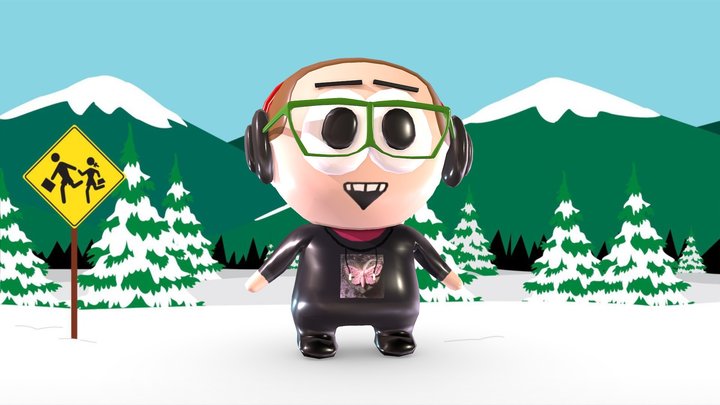 South Park 3D Model