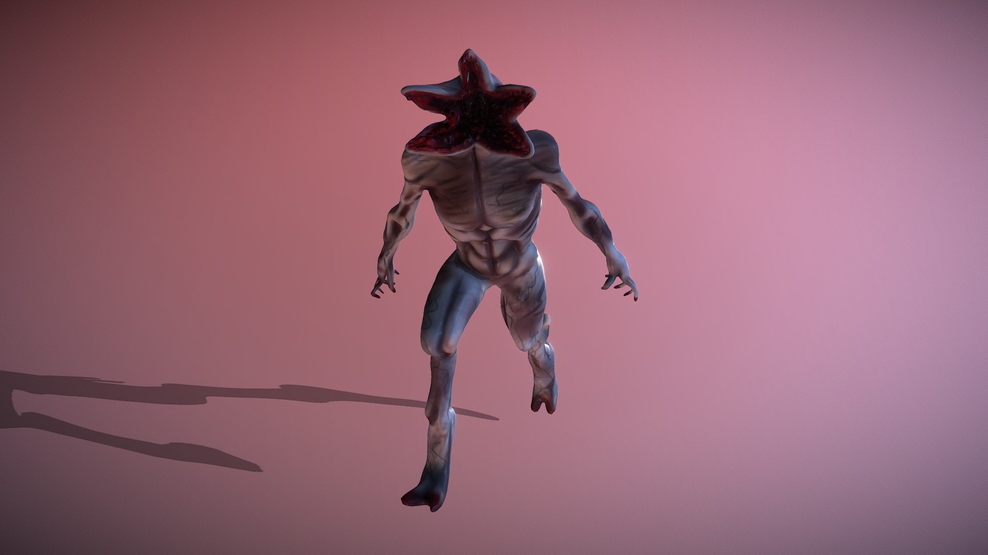 Stranger Things Demogorgon 3d Model By Miks16 549103b Sketchfab